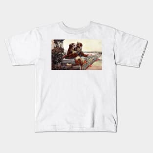 Jungle Book - The Cold Lairs - Detmold Brothers Kids T-Shirt